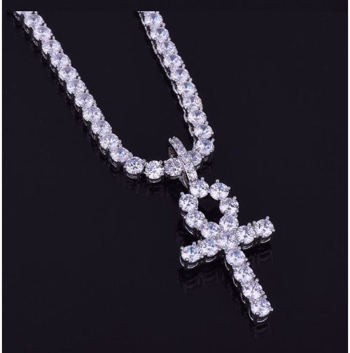 LOOP Cross |3MM SILVER OR GOLD