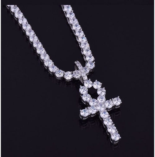 LOOP Cross |3MM SILVER OR GOLD