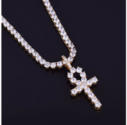 LOOP Cross |3MM SILVER OR GOLD