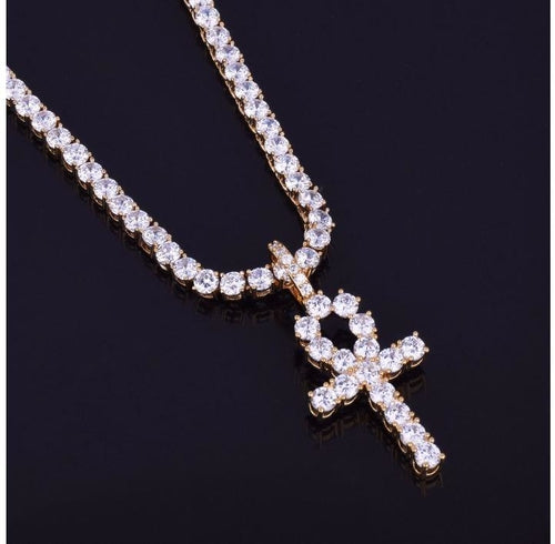 LOOP Cross |3MM SILVER OR GOLD