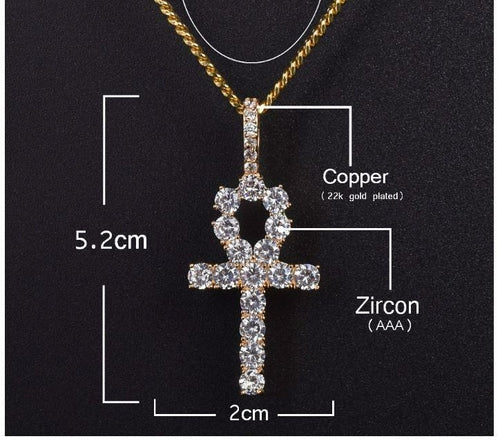 LOOP Cross |3MM SILVER OR GOLD