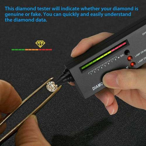 Portable Diamond Tester Selector Illuminated Jewelry Gemstone Testing