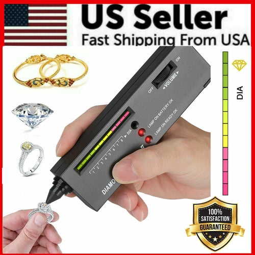 Portable Diamond Tester Selector Illuminated Jewelry Gemstone Testing