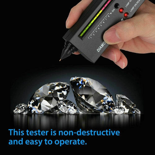 Portable Diamond Tester Selector Illuminated Jewelry Gemstone Testing